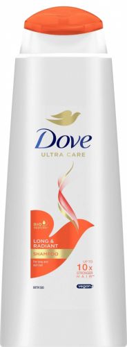 Dove ampon Long &amp; Radiant 400 ml