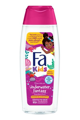 Fa sprchový gel Kids mořská panna s vůní ovoce 250 ml