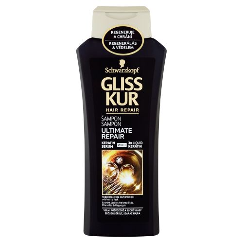 Gliss Kur Ultimate Repair posilující šampon pro velmi poškozené vlasy, 400 ml