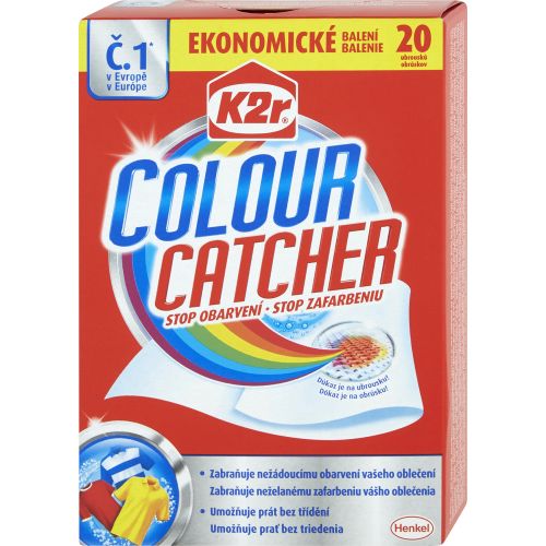 K2R Colour Catcher prací ubrousky proti obarvení 20ks