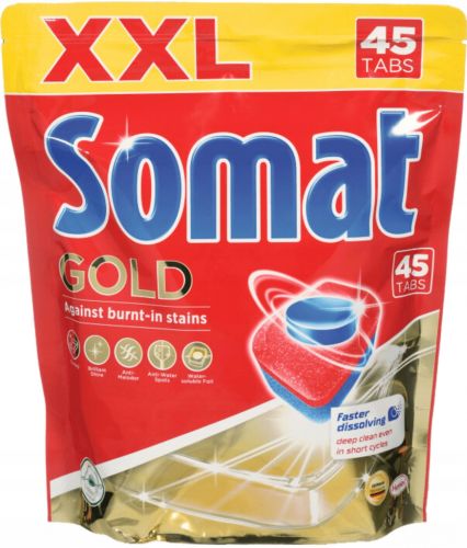 Somat GOLD tablety do myky 45ks