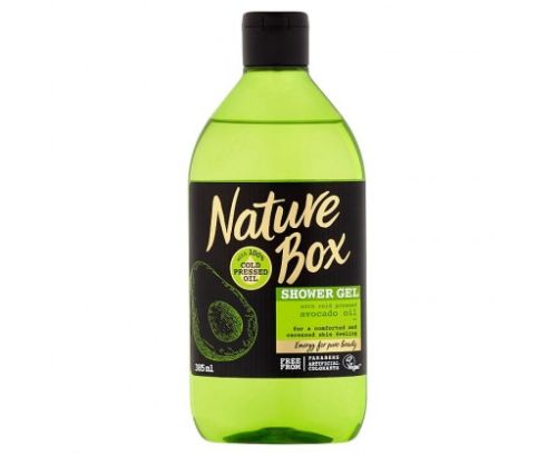 Nature Box sprchový gel Avocado Oil 385 ml