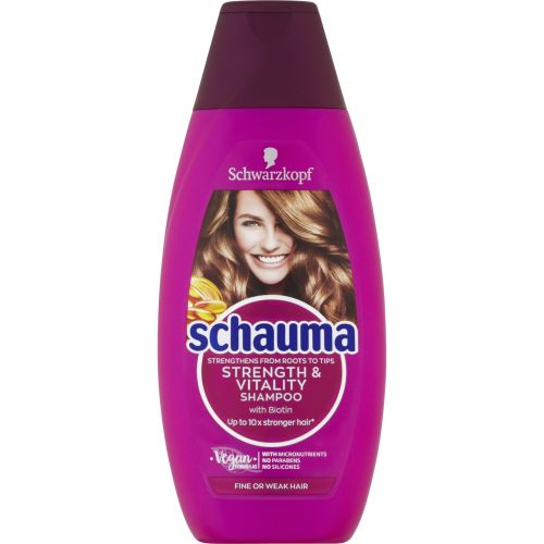 Schauma Strenght &amp; Vitality posilňující šampon, 400 ml