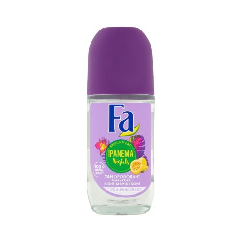 Fa Brazilian Vibes Ipanema Nights kuličkový deodorant bez hliníku 50 ml