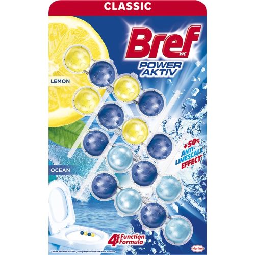 Bref Power Aktiv Lemon+Ocen 4x50g
