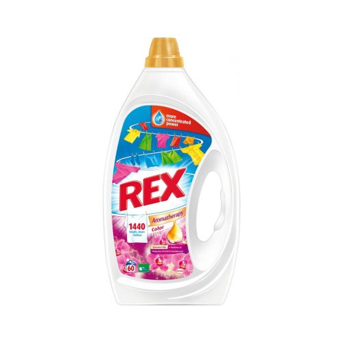 Rex Malaysian Orchid prací gel na barevné prádlo, 60 dávek 3 l