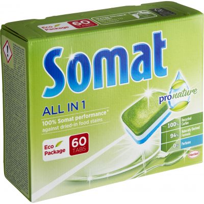 Somat Pro Nature All in 1 tablety do myčky 60 ks