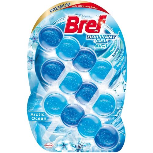 Bref Brilliant Gel Arctic Ocean WC blok 3x42 g