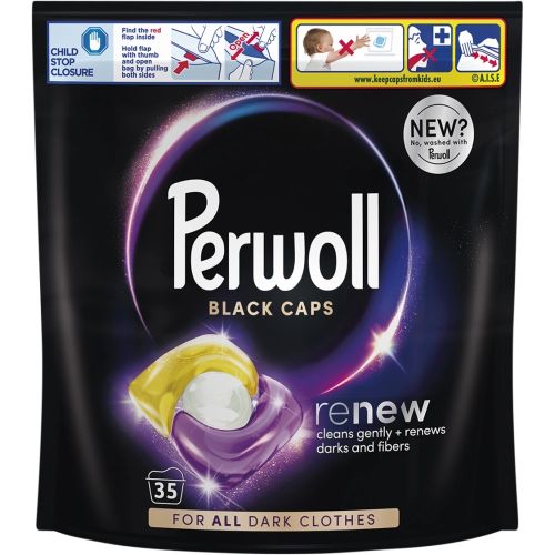 Perwoll kapsle na pran Black 35PD