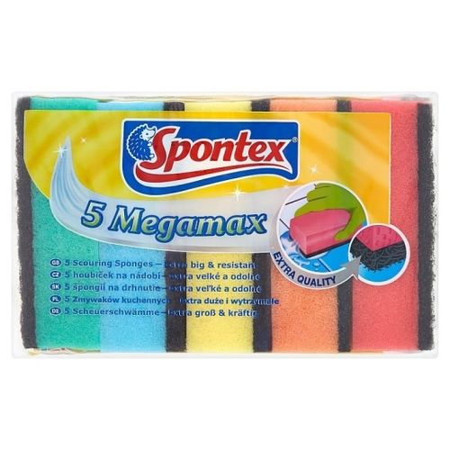 Spontex Megamax houbiky na ndob 5 ks