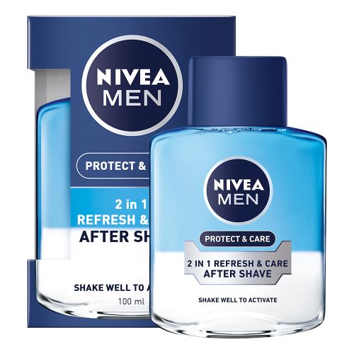 Nivea Men voda po holen 2v1 Protect &amp; Care peujc voda 100 ml