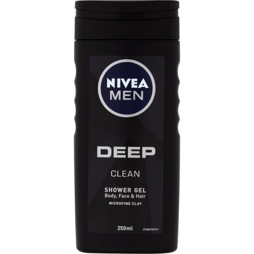 Nivea Men Deep Clean sprchový gel 250 ml