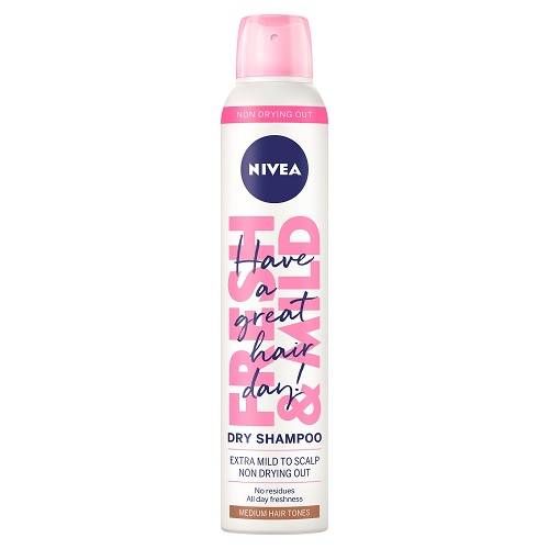 Nivea Fresh &amp; Mild such ampon pro svtlej tn vlas 200 ml