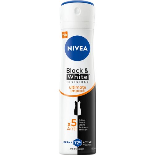 Nivea antiperspirant Black &amp; White Invisible Ultimate Impact 150 ml