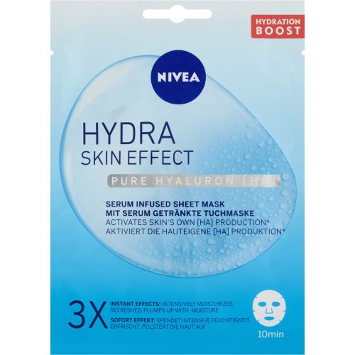 Nivea Hydra Skin Effect 10minutová hydratační textilní maska 1 ks