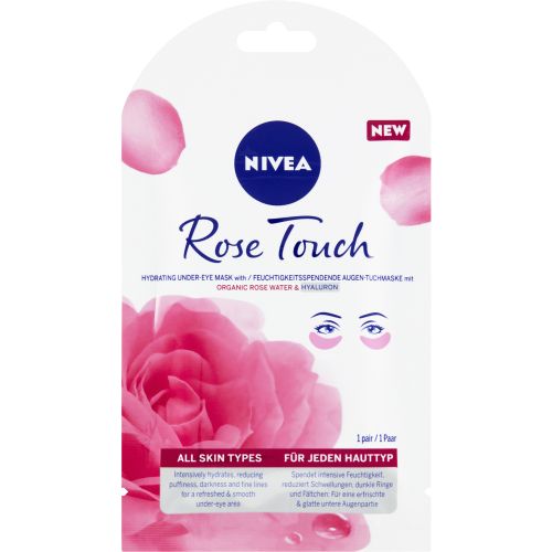 Nivea Rose Touch 10minutov hydratan textiln maska 1 ks