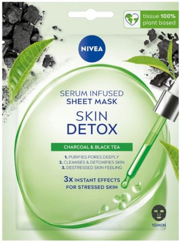 Nivea Skin Detox detoxikan textiln maska 1 ks