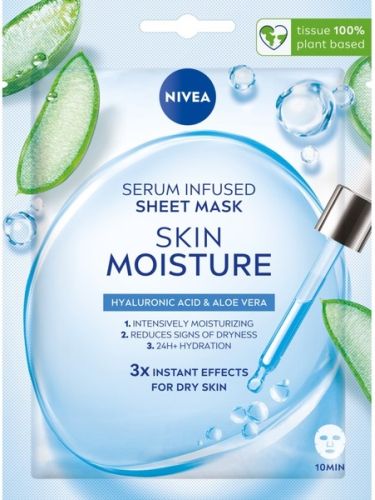 Nivea Skin Moisture hydratan textiln maska 1 ks