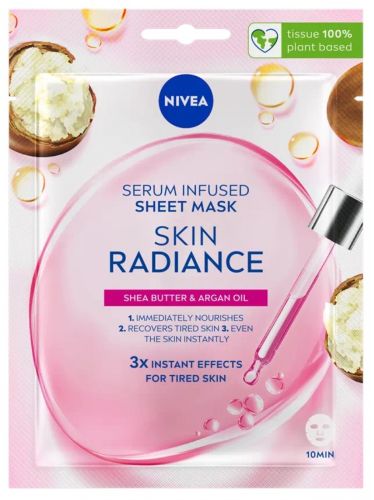 Nivea Skin Radiance rozjasujc textiln maska 1 ks