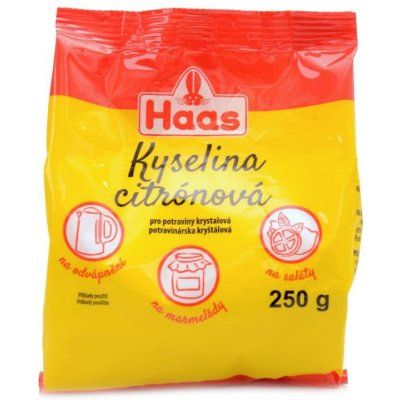 HAAS kyselina citronov 250g