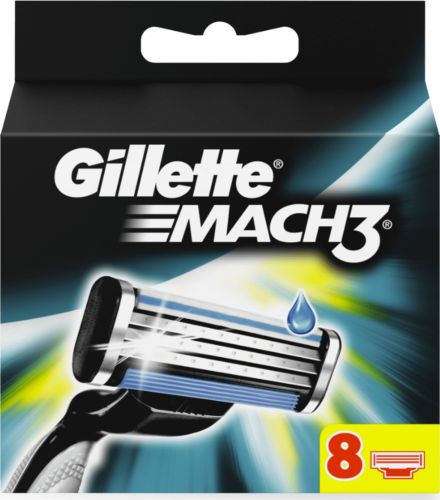 Gillette Mach3 nhradn hlavice 8 ks