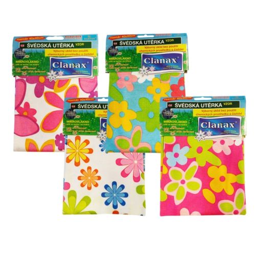 Clanax vdsk utrka Kytka 40x40cm 250g MIX BAREV