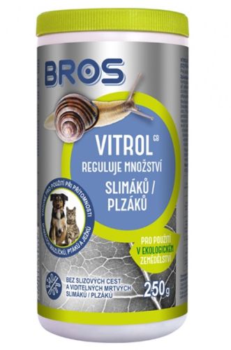 Bros Vitrol k hubení slimáků 250g