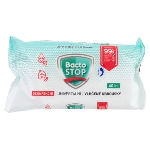 BactoSTOP dezinfekn vlhen ubrousky 60ks/sek