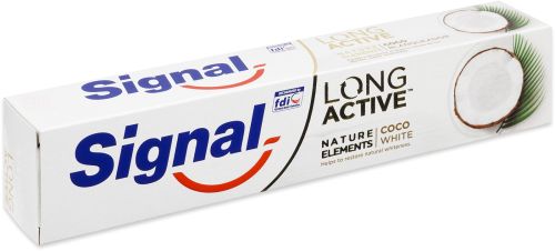 Signal zubní pasta Long Active Nature Elements Coco White 75 ml