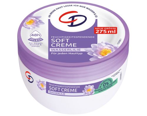 CD hydratan krm Soft Care  Waterlily 275 ml