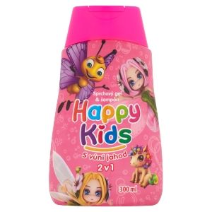 Happy kids sprchov gel + ampon 300 ml - dv