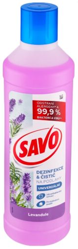 Savo dezinfekce a isti na podlahy univerzln Levandule 1 l