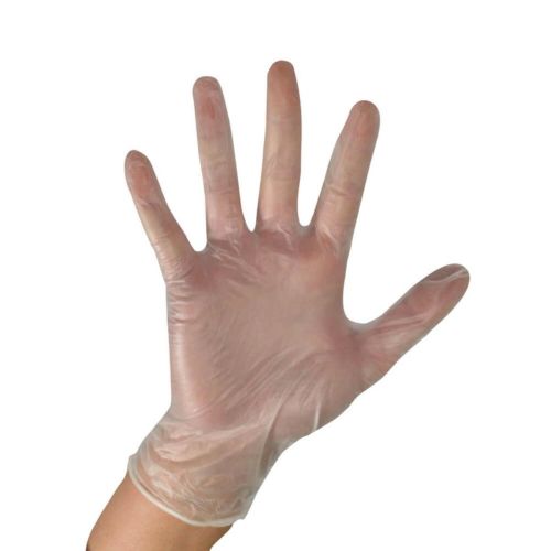 Safe Worker rukavice vinylové nepudrované velikost S / 100 ks
