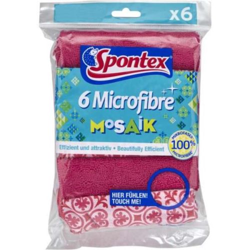 Spontex Mosaik mikroutrka 6ks